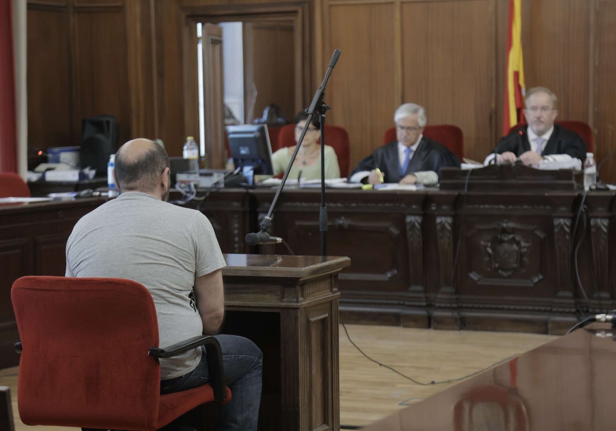 José Antonio Sánchez Barriga, en el juicio celebrado antes de verano en la Audiencia de Sevilla