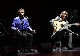 Imágenes del concierto de Manuel de la Tomasa en la Bienal de Flamenco de Sevilla