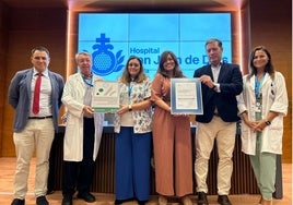 Nuevo reconocimiento al centro de Atención Infantil Temprana de San Juan de Dios en Sevilla