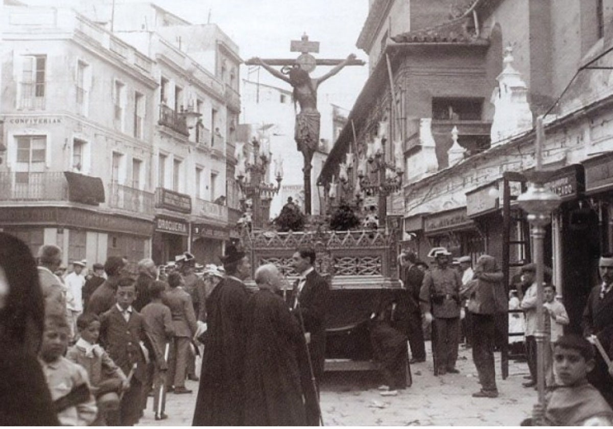 El Cristo de San Agustín en 1926