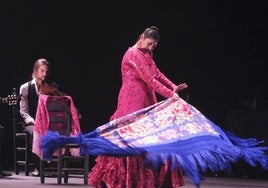 En imágenes, actuación de Manuela Carrasco en la Bienal de Flamenco 2024