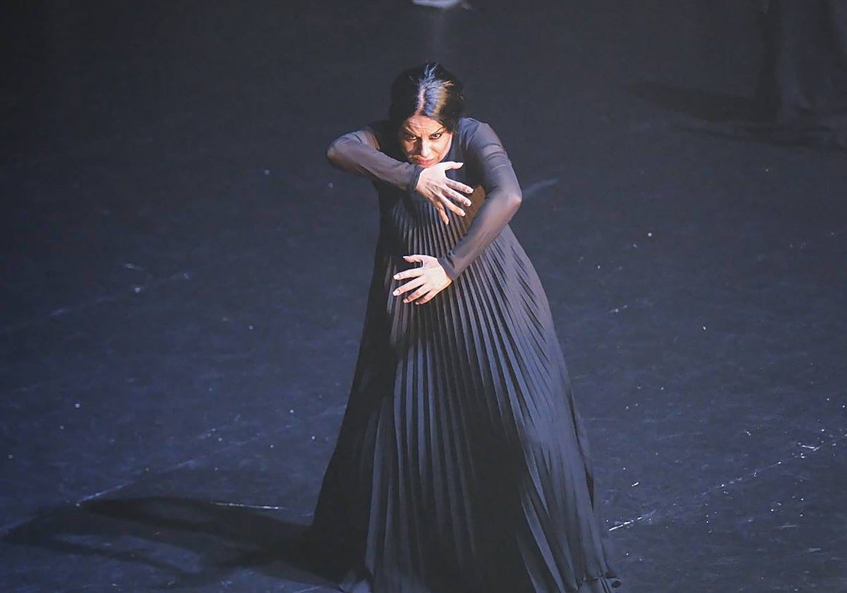 La bailaora Mercedes de Córdoba realiza en la Bienal el estreno absoluto de su última obra