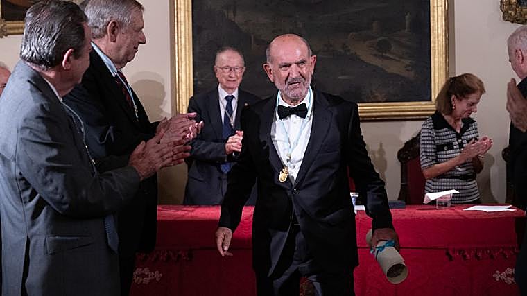 Toma de posesión como académico de la Real Academia de Bellas Artes de Santa Isabel de Hungría