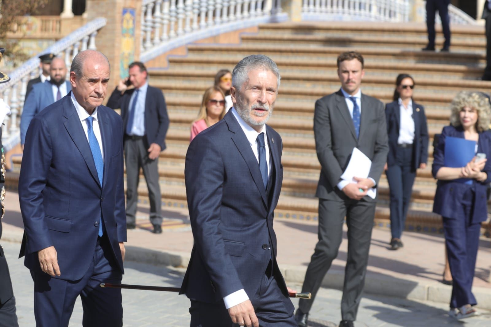 Celebración del Día de la Policía en Sevilla, en imágenes