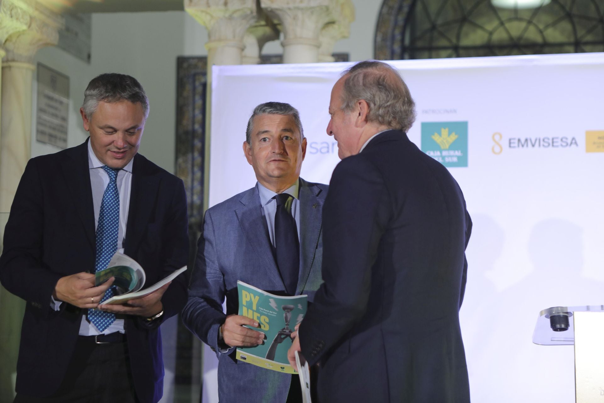 Alberto García Reyes, Antonio Sanz y Álvaro Rodríguez Guitart