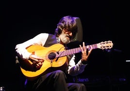 En imágenes, Emilio Caracafé y Raimundo Amador en la Bienal de Flamenco de Sevilla