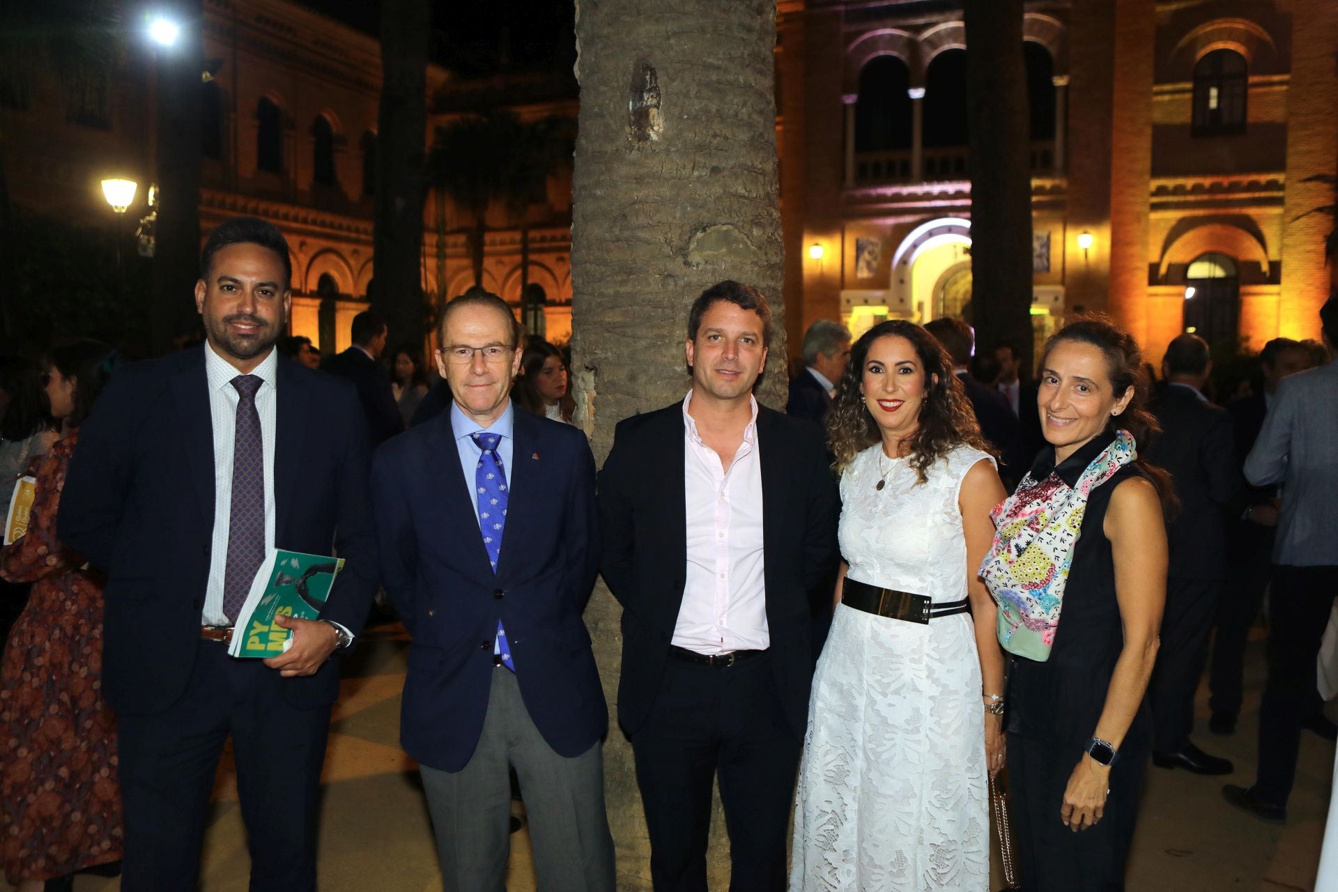José Eliseo Barrera, Antonio Villa, Jesús Venedo, Ana Gordillo y Ana Belén Cumplido