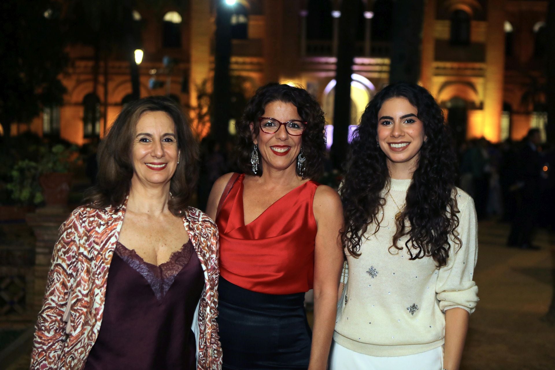 Manuela Aguilar, Eva Ortuño y Marta Blanco