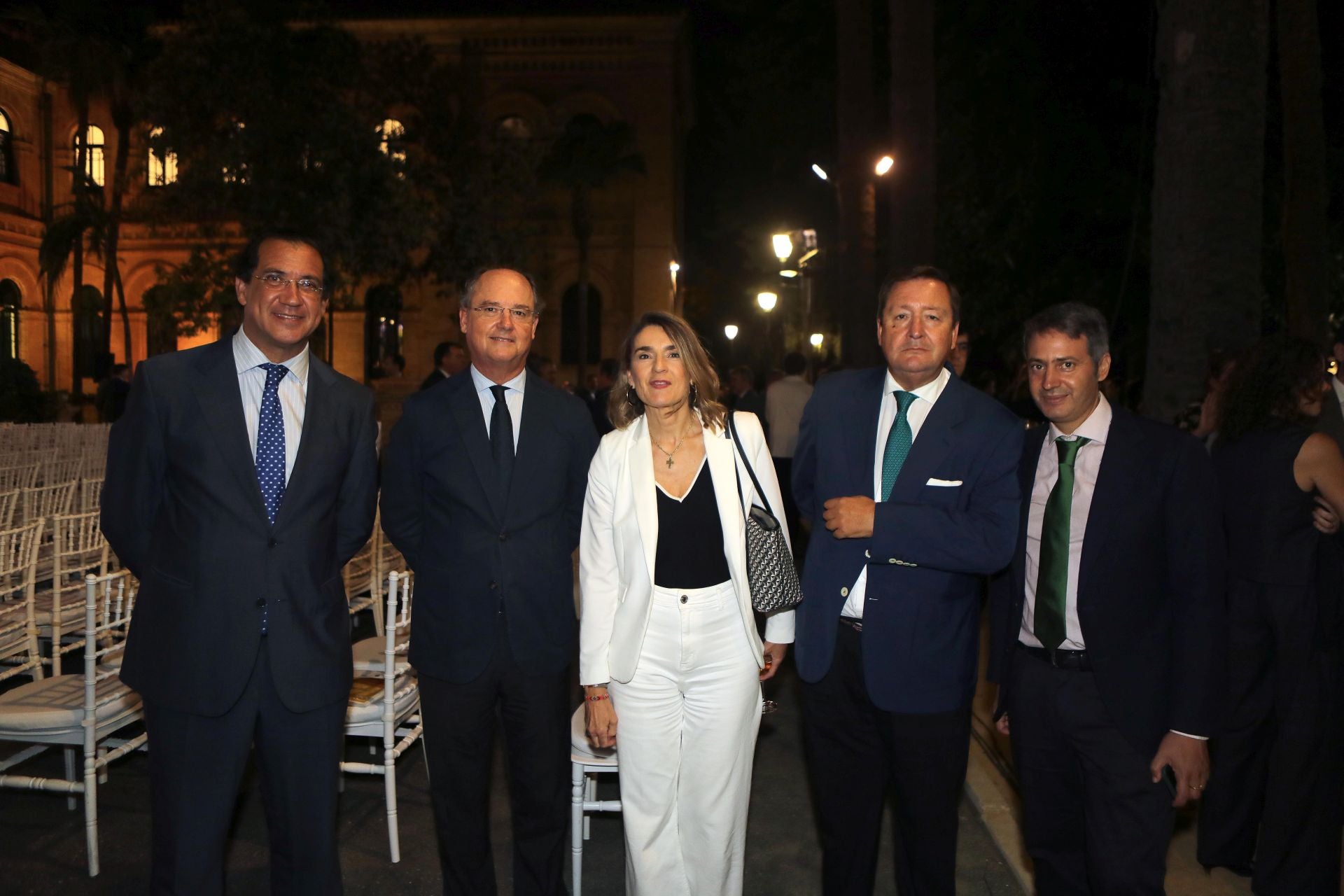 Pedro Fernández, Enrique Belloso, María Jesús Pereira, Gustavo de Medina y Andrés Mellado