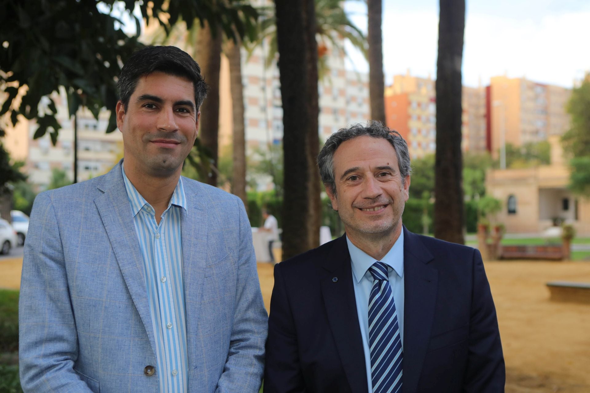 Pedro Jaén y José Manuel Hidalgo