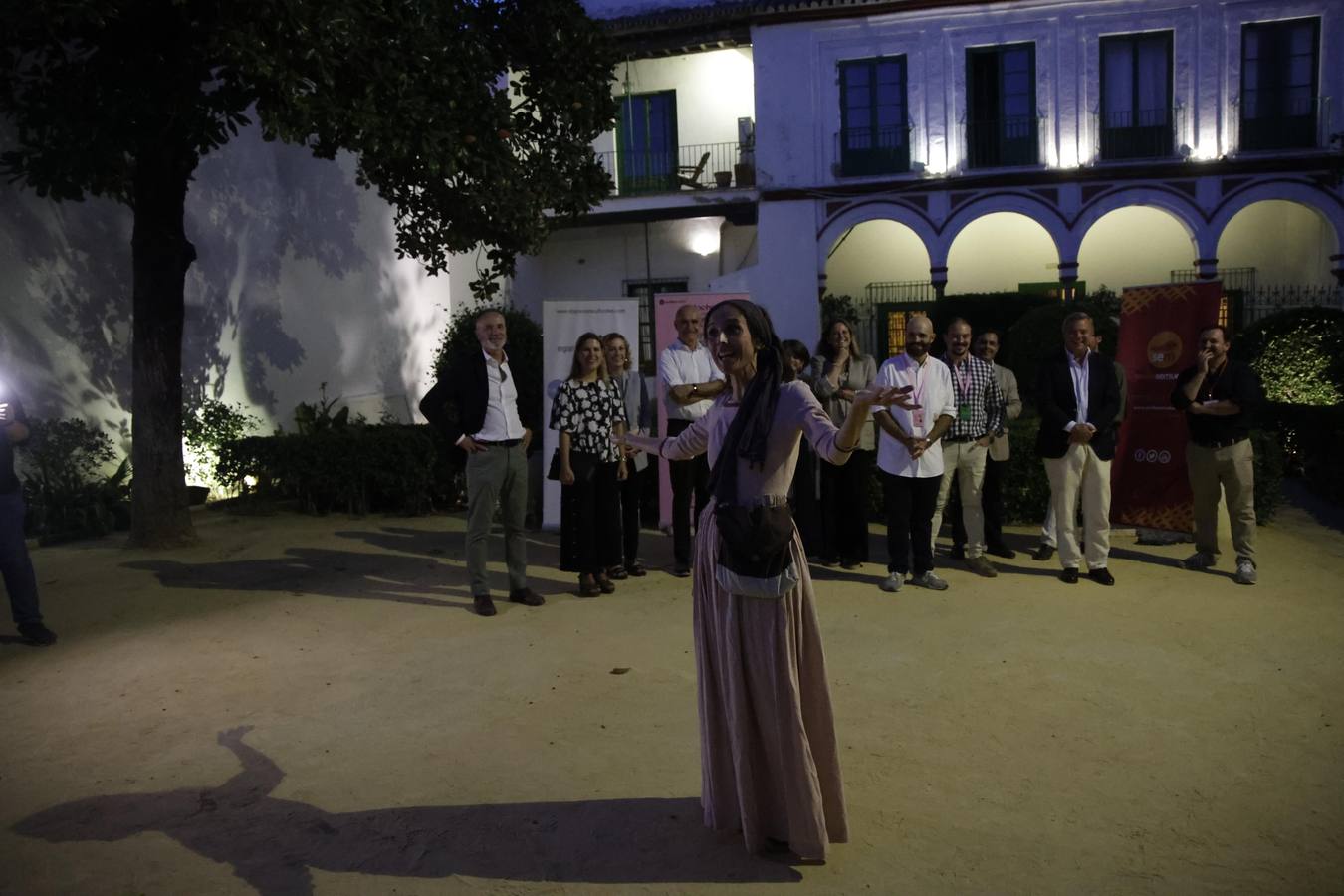 Inauguración de la Noche en Blanco en el Palacio Bucarelli