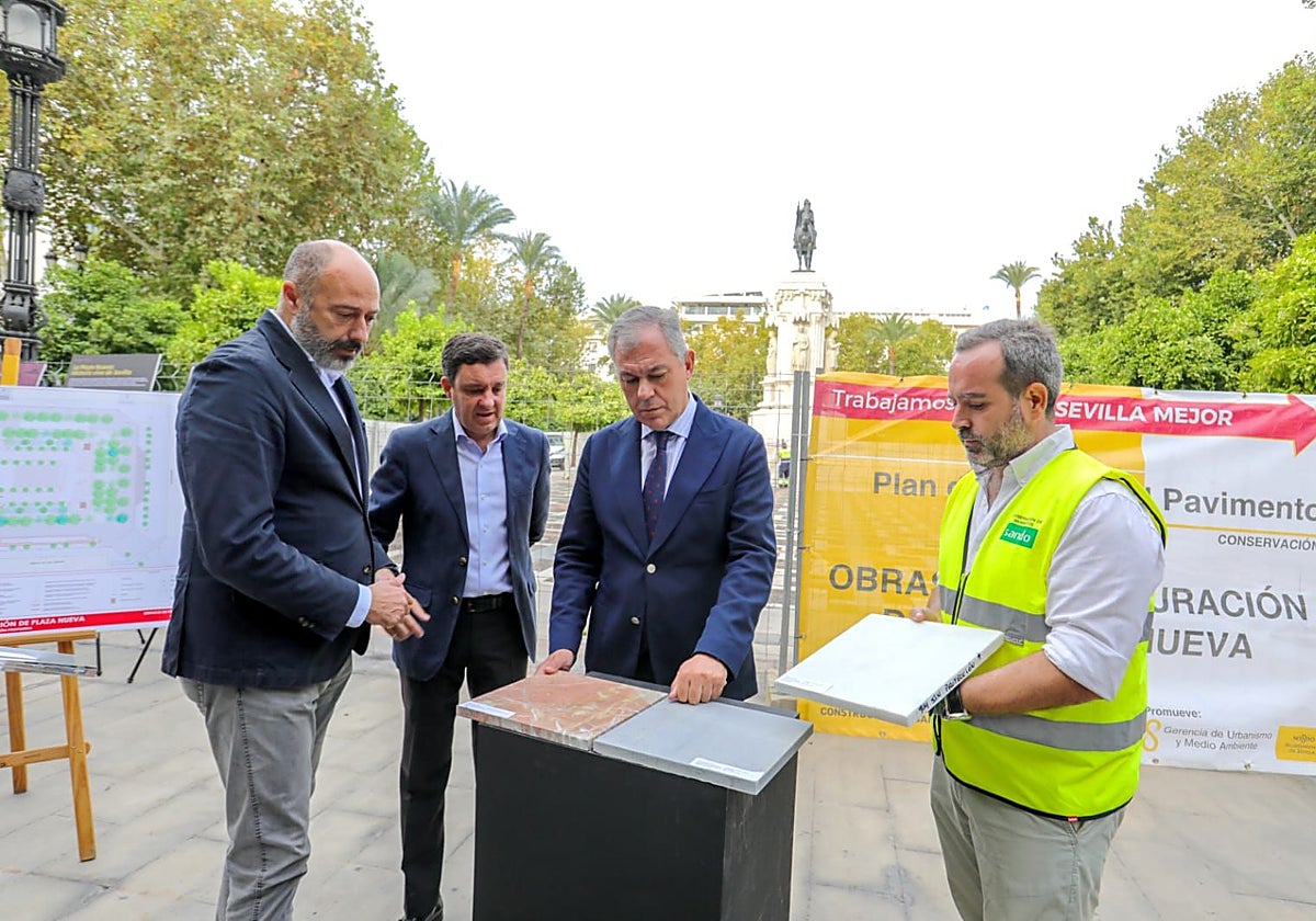 Arrancan las obras de la Plaza Nueva: «Recuperaremos su brillo ...
