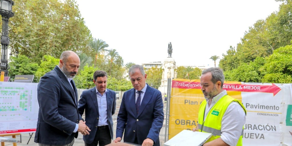 Arrancan las obras de la Plaza Nueva: «Recuperaremos su brillo ...