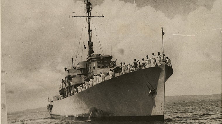 La fragata «A.R.C Almirante Padilla» de la Armada colombiana