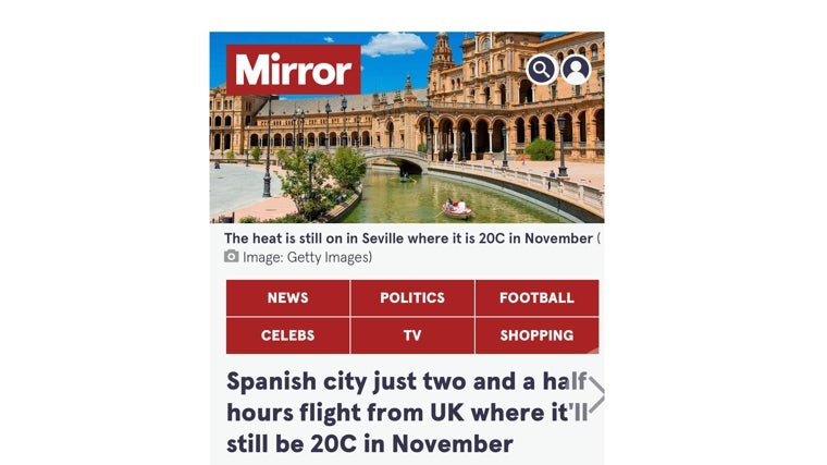Sevilla, elegida la mejor ciudad europea para caminar: «Sólo necesitas 20 minutos...»