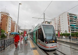 El diseño de la ampliación del tranvía hasta Santa Justa, a punto de concluirse