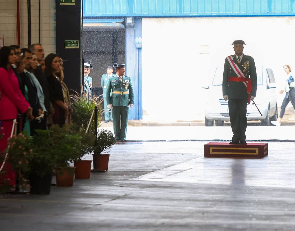 Celebración del día de la Virgen del Pilar en la comandancia de la Guardia Civil de Sevilla