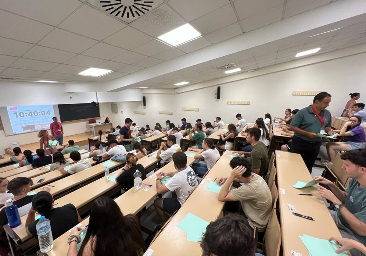 Un examen de Selectividad
