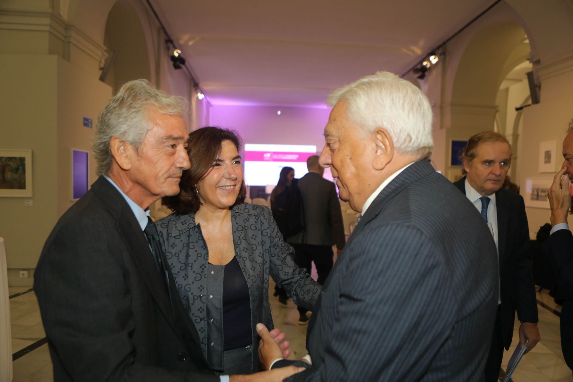 José María Pacheco, Rocío Blanco y Francisco Herrero