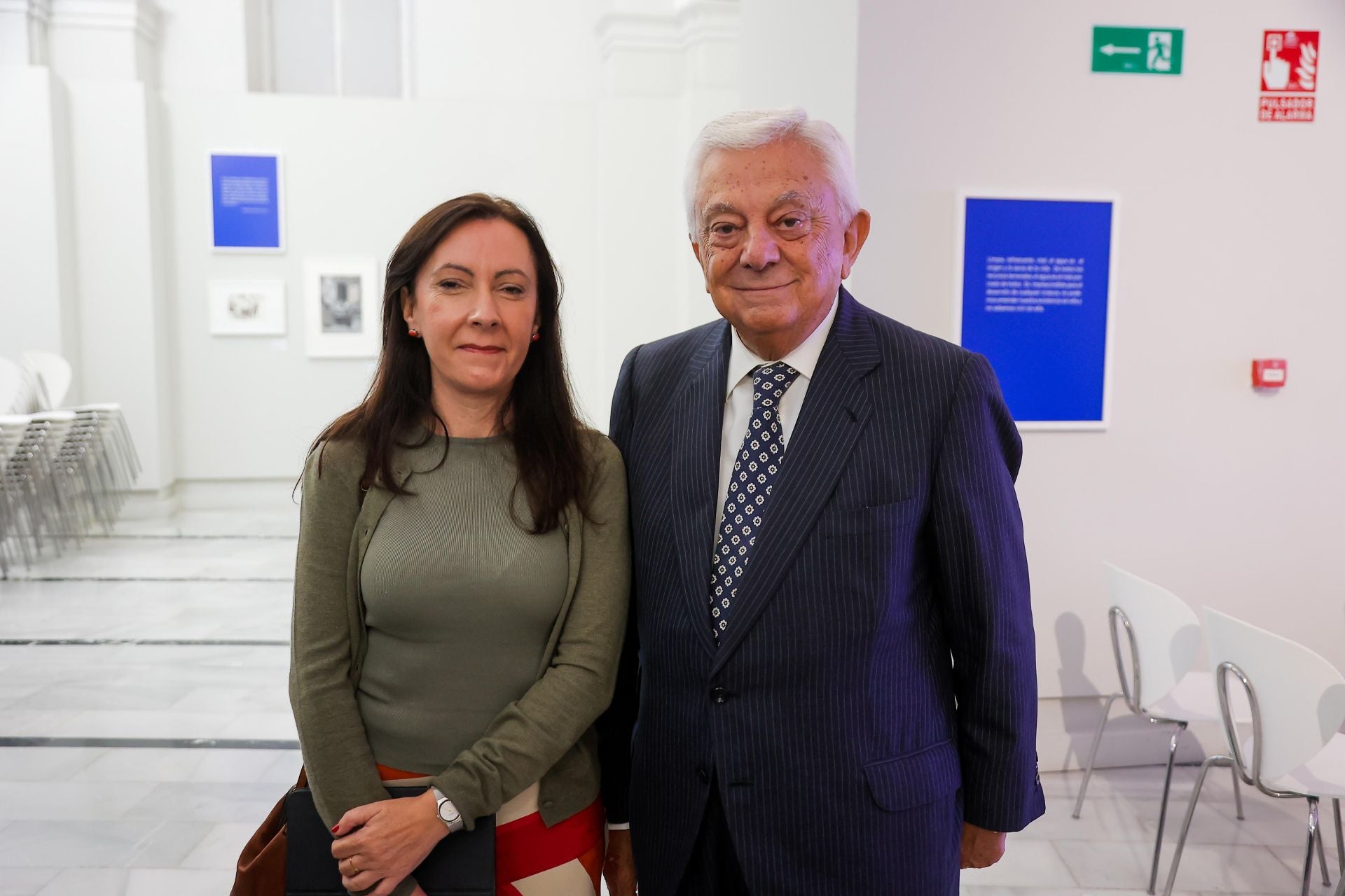 Fina Martínez y Francisco Herrero