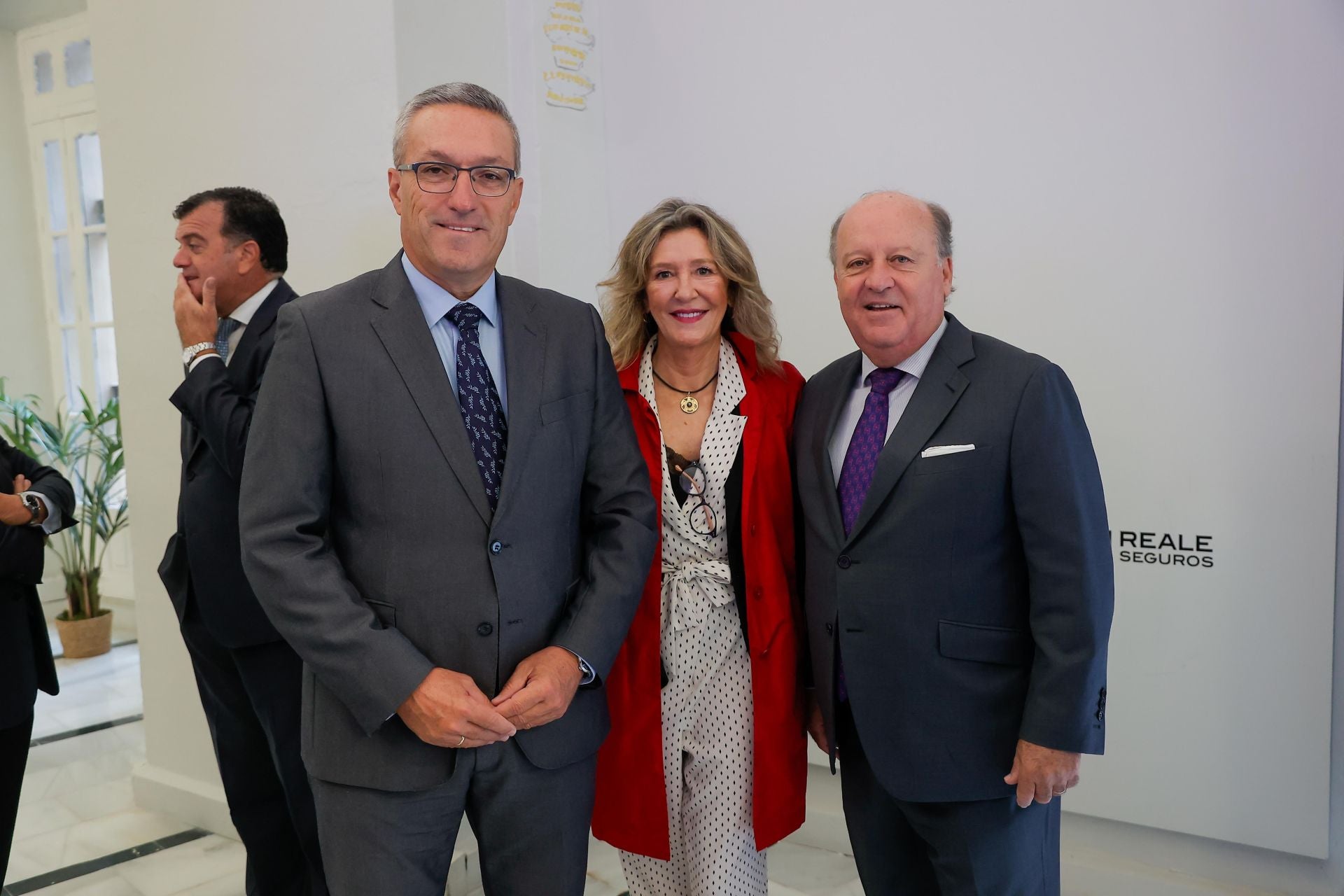 Francisco Chocán, Natalia Guardiola y Carlos Carrasco