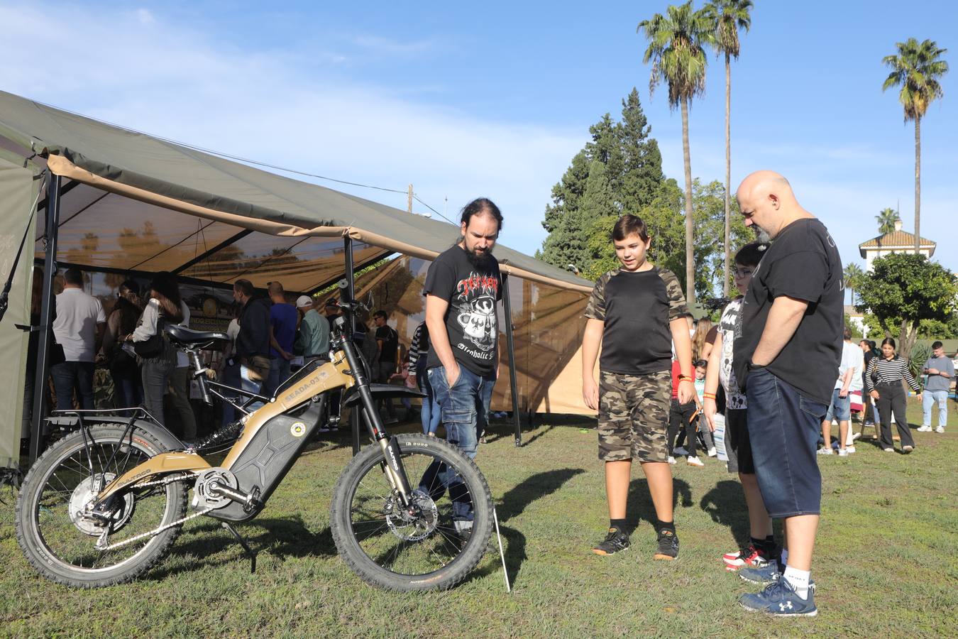 Instantánea de la jornada festiva este sábado en Tablada