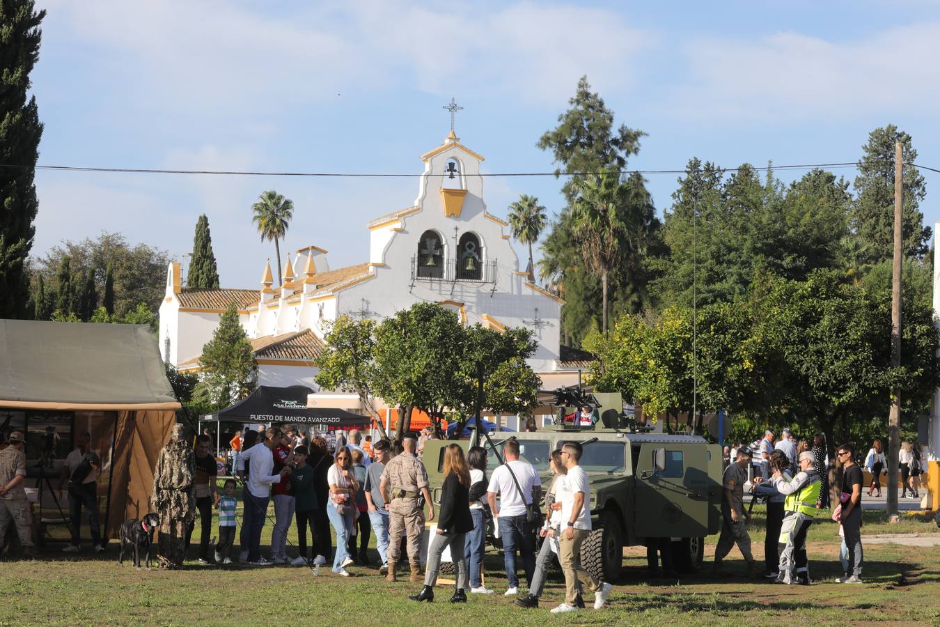 Instantánea de la jornada festiva este sábado en Tablada