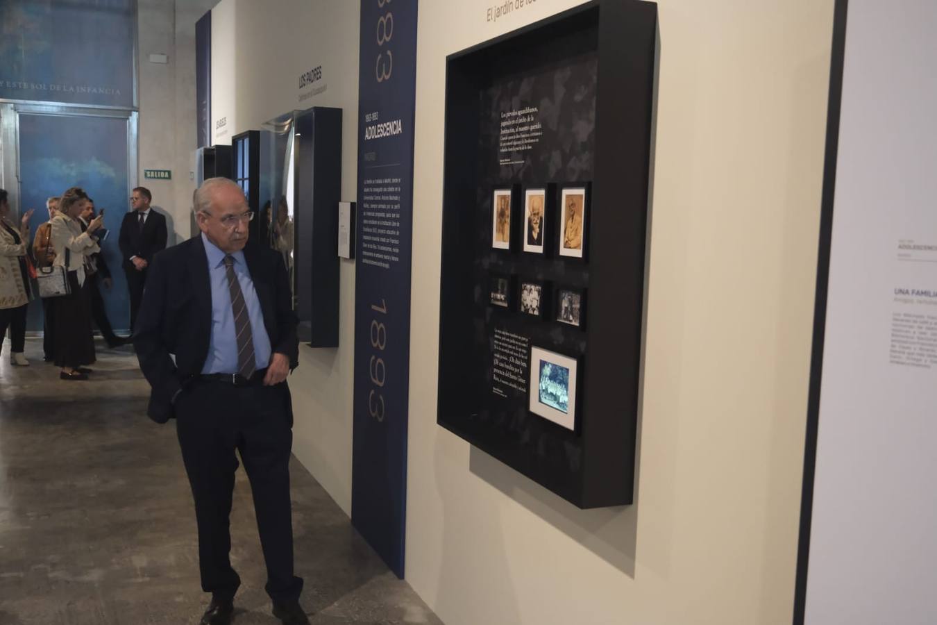 inauguración de la exposición 'Los Machado. Retrato de familia', en la Fábrica de Artillería de Sevilla