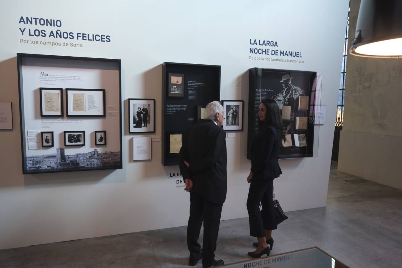 inauguración de la exposición 'Los Machado. Retrato de familia', en la Fábrica de Artillería de Sevilla