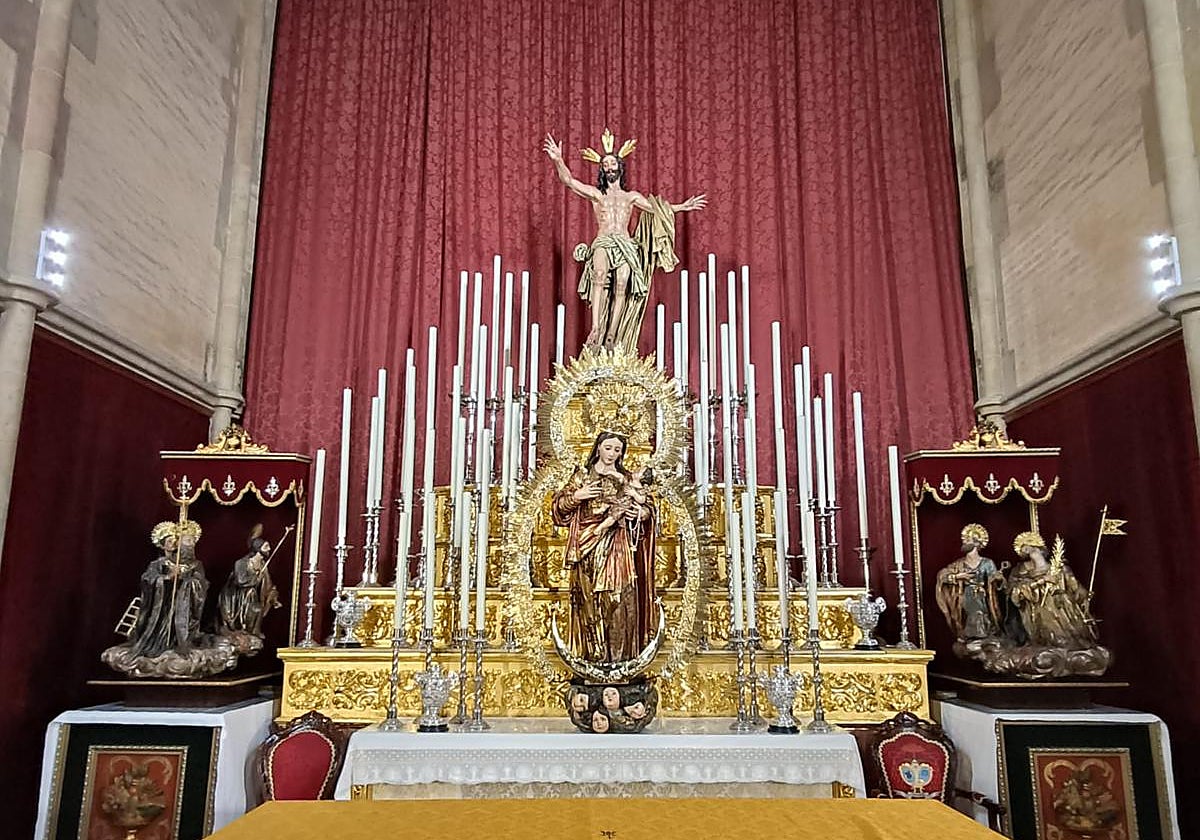 La Reina de Todos los Santos Celebra sus Cultos en la Iglesia de Santa Marina y Procesión el 10 de Noviembre