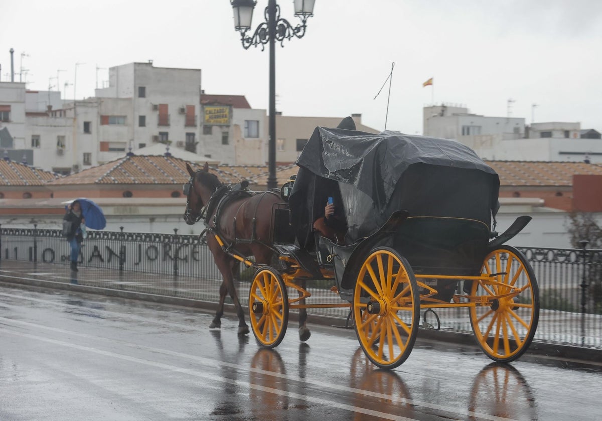 Imagen de las últimas horas en el Puente de Triana de Sevilla