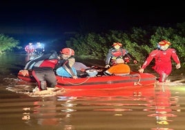 El paso de la DANA por Los Palacios: 21 personas rescatadas de sus casas y zonas rurales anegadas