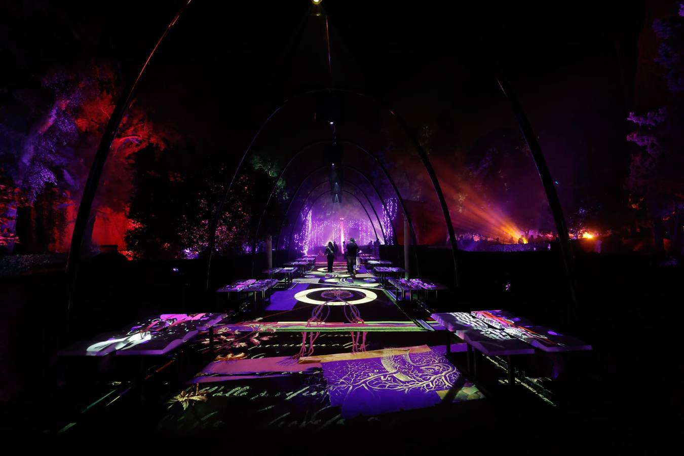 Espectáculo de Naturaleza Encendida en el Alcázar de Sevilla