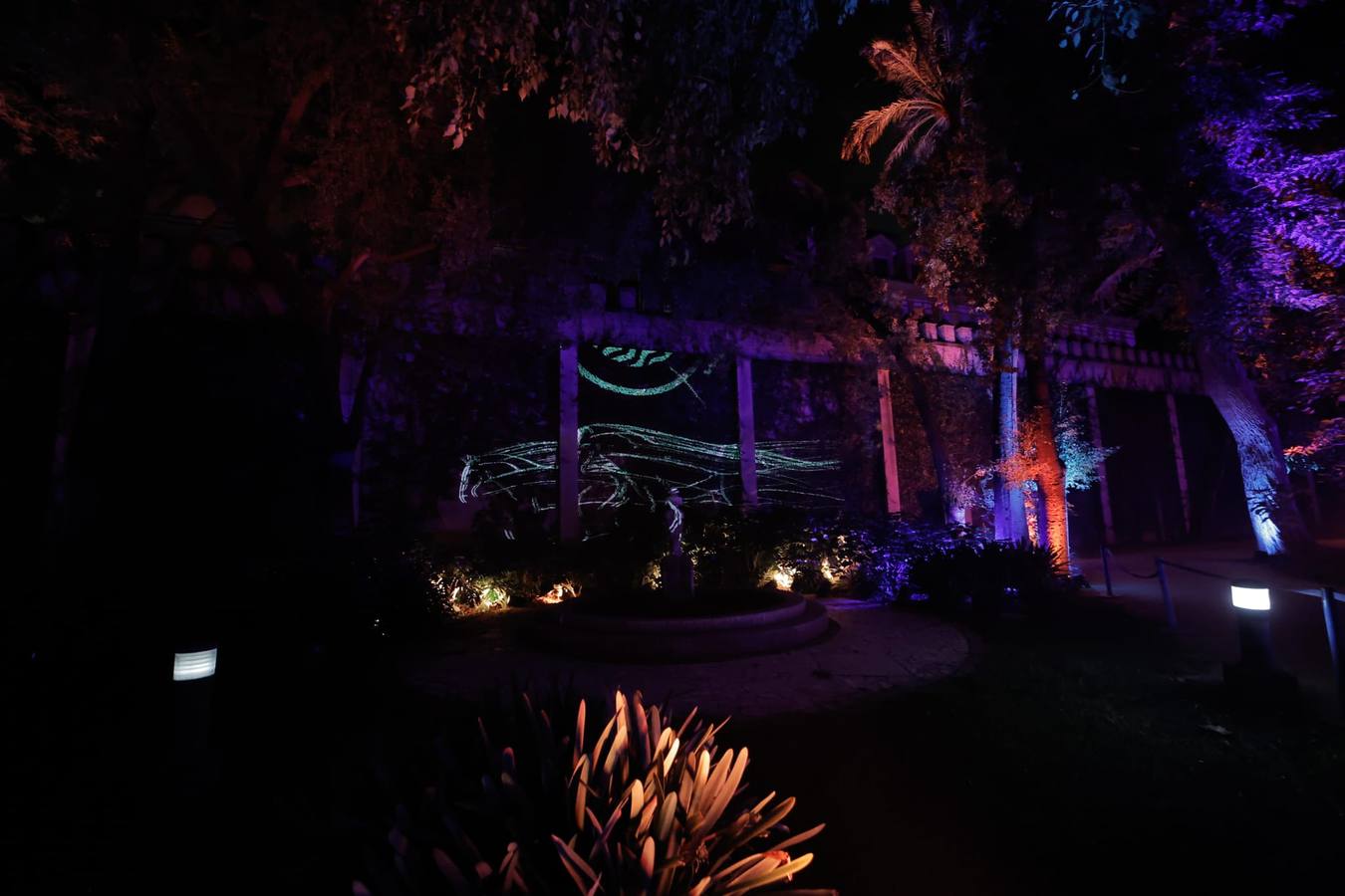 Espectáculo de Naturaleza Encendida en el Alcázar de Sevilla