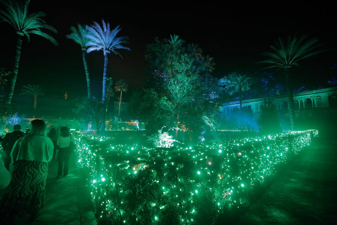 Espectáculo de Naturaleza Encendida en el Alcázar de Sevilla