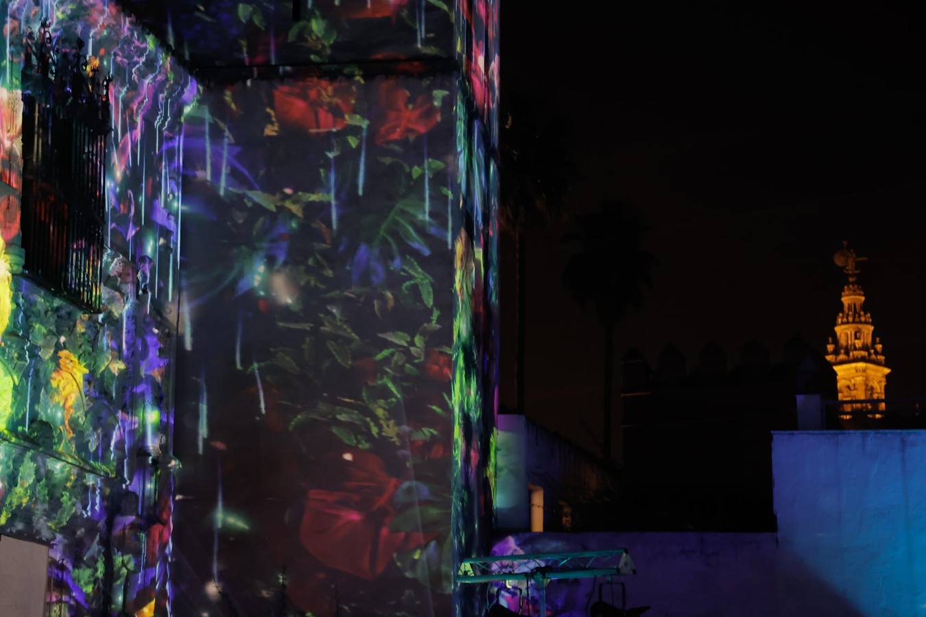 Espectáculo de Naturaleza Encendida en el Alcázar de Sevilla