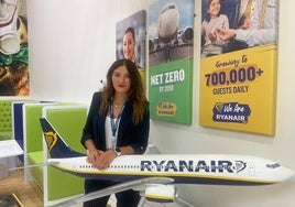 La country manager de Ryanair en España: «Seguiremos creciendo en el aeropuerto Sevilla»