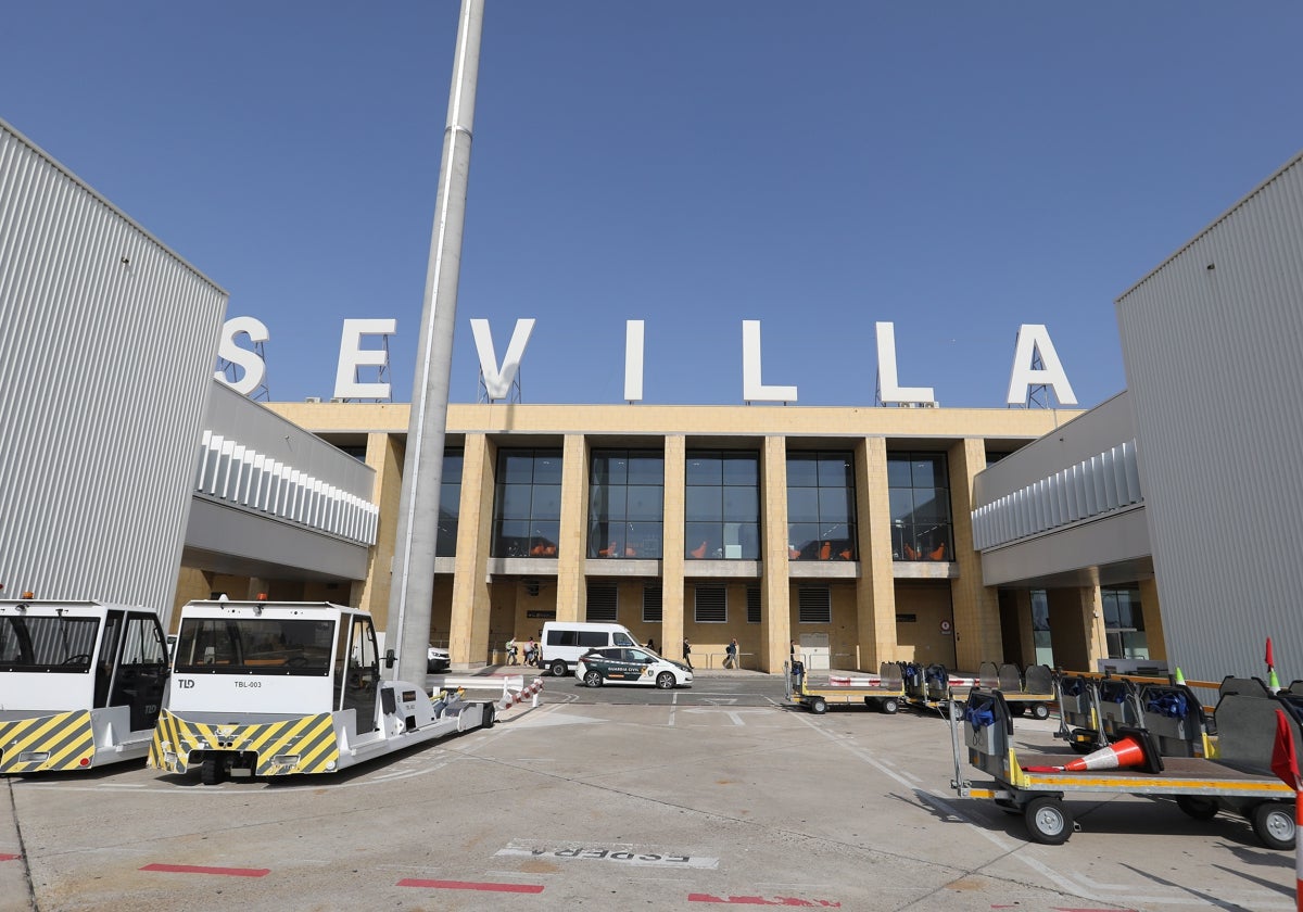 Imagen del aeropuerto de Sevilla