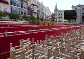 Las sillas para la Procesión Magna de Sevilla tendrán un precio único de 35 euros