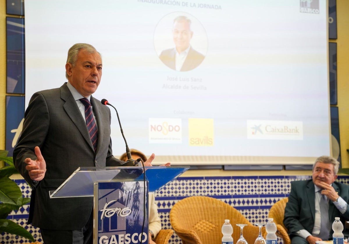 Intervención del alcalde José Luis Sanz en el foro organizado este martes por Gaesco