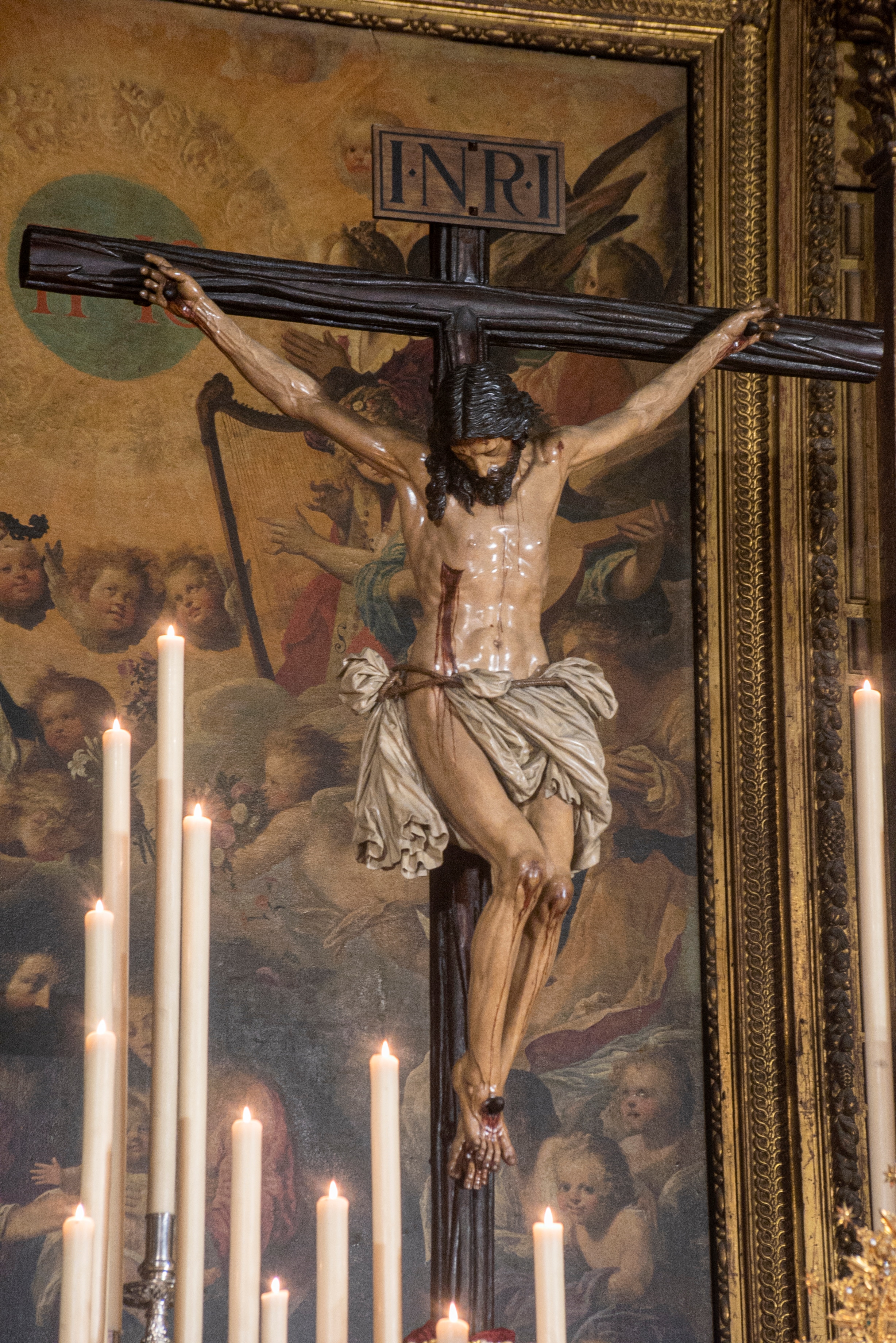 El Cristo de la Buena Muerte y la Virgen de la Angustia de los Estudiantes en la Anunciación