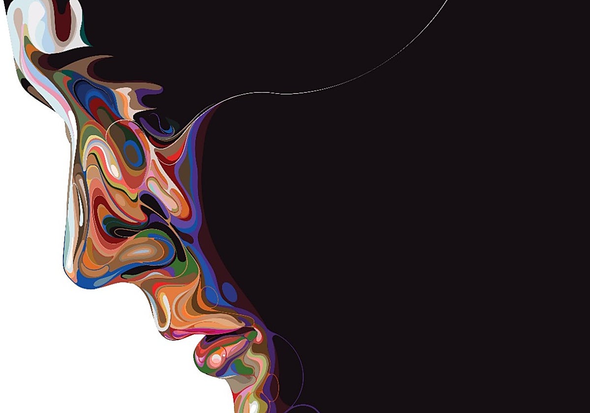 Detalle del cartel de la Virgen de la Candelaria