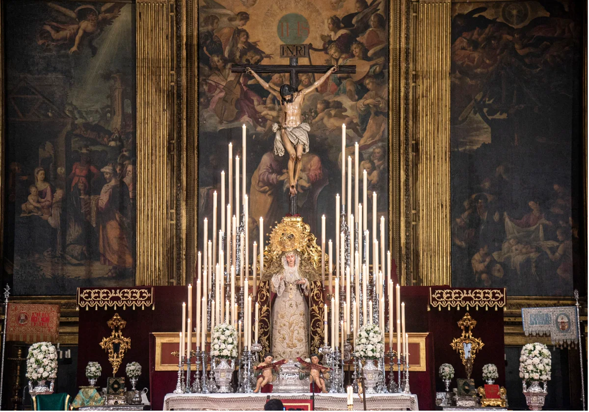 El altar del centenario de los Estudiantes