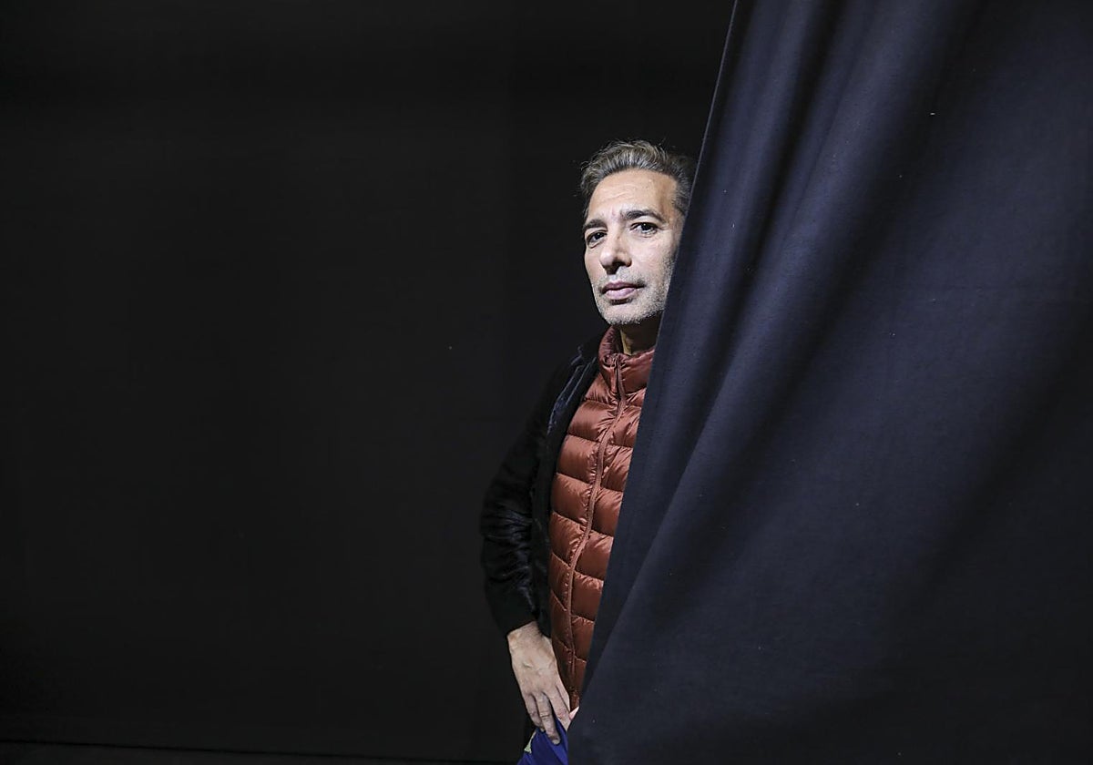 Israel Galván, que esta semana está durante seis funciones en el Teatro Central