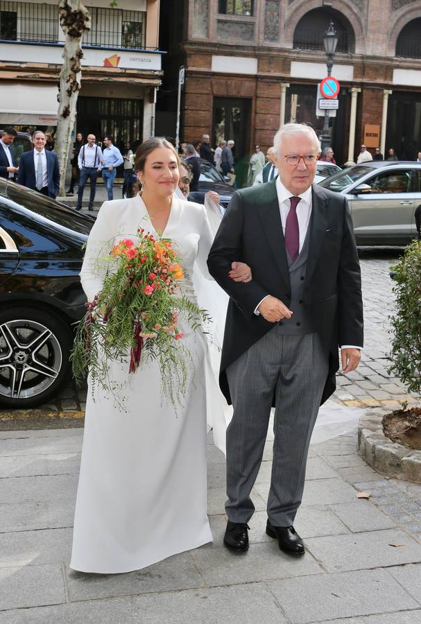 Marta Arenas Olivencia junto a su padre Javier Arenas 