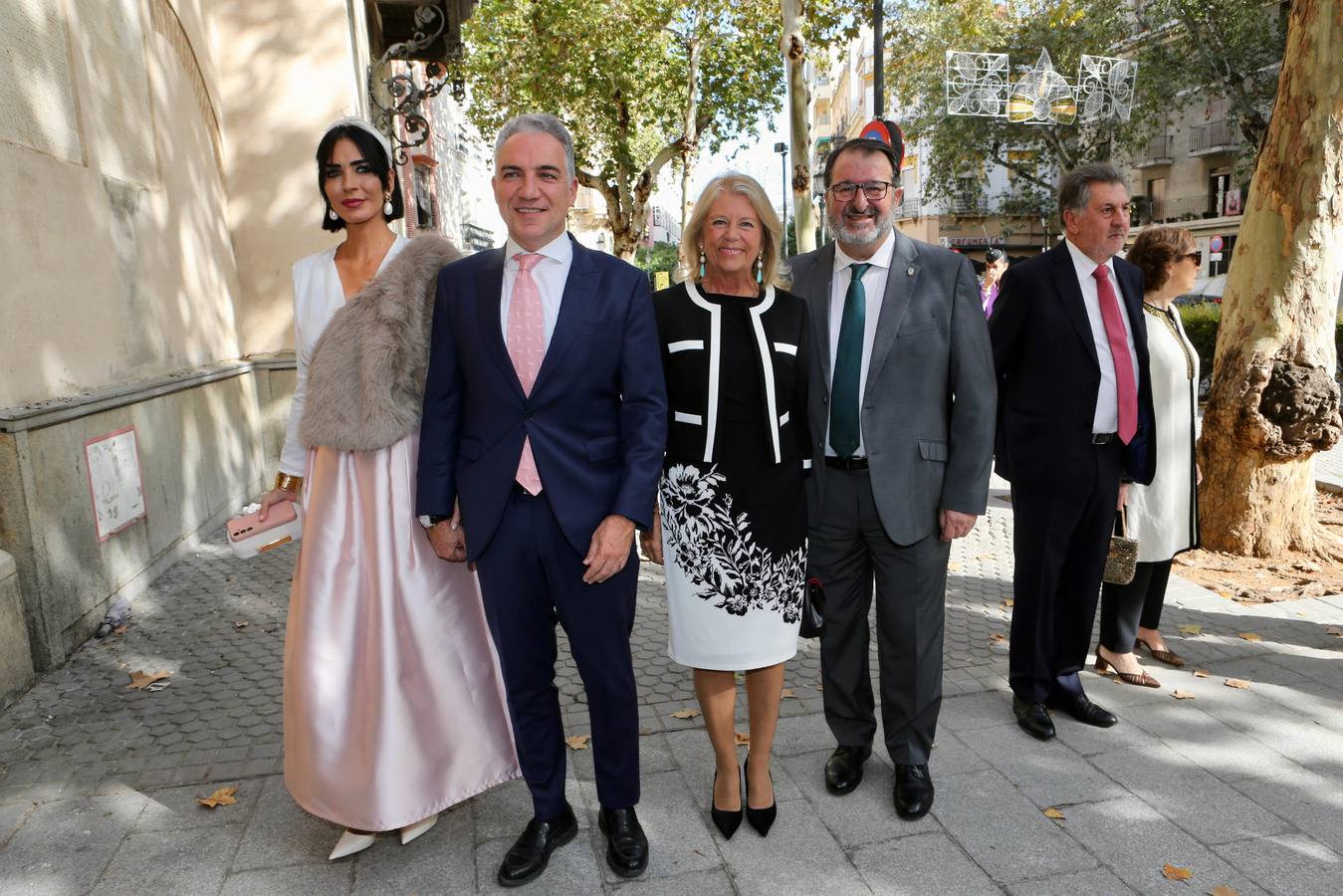 Teresa Martín, Elías Bendodo, Ángeles Muñoz y Juan Ávila