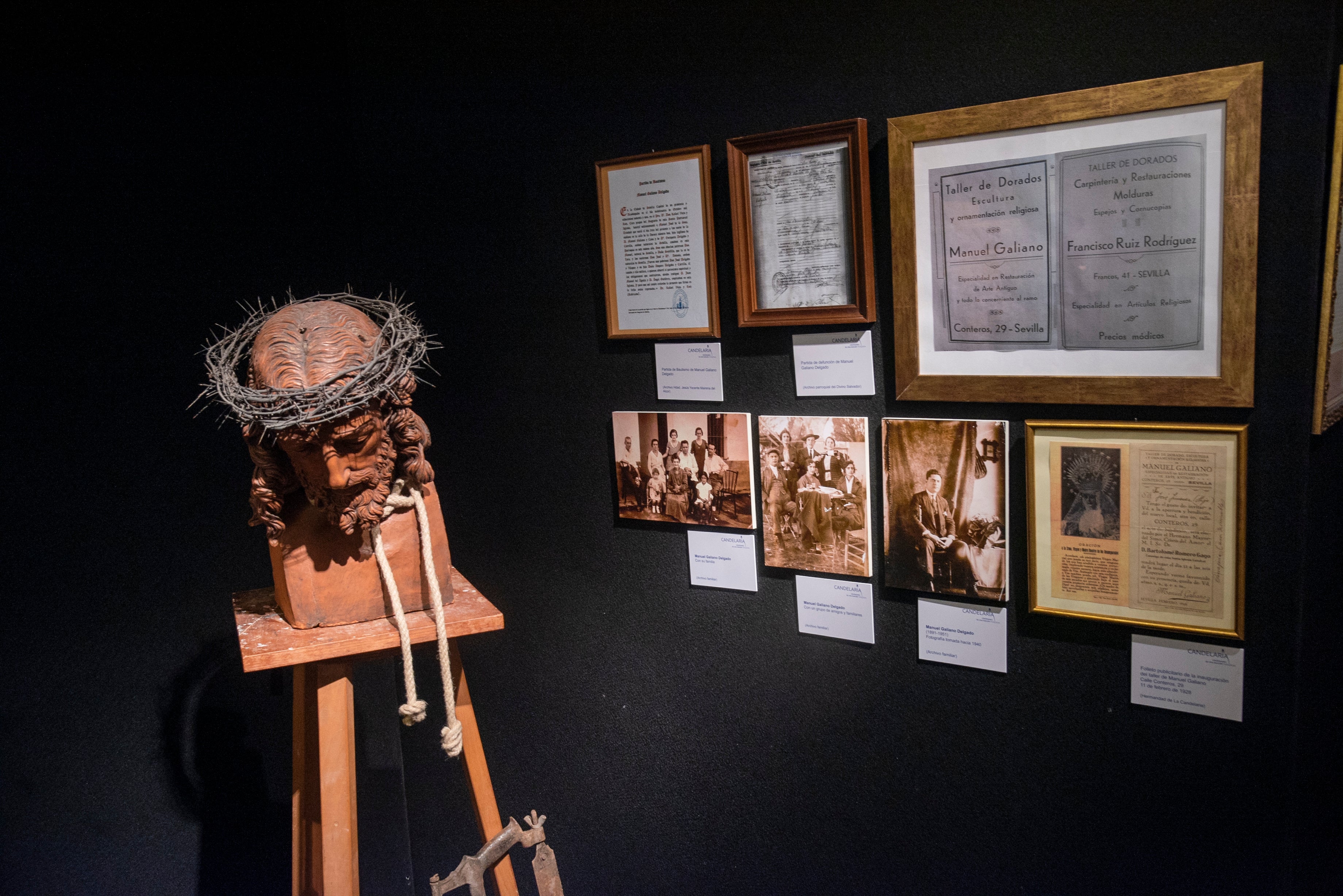 Exposición del centenario de la Virgen de la Candelaria