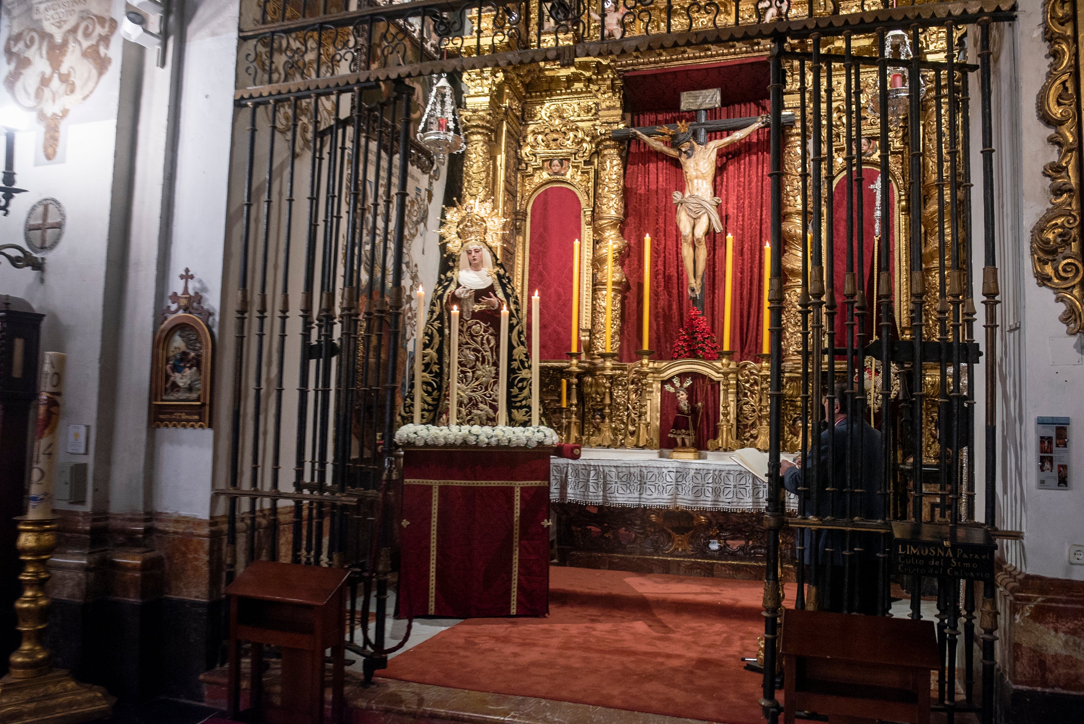 El traslado de la Virgen de la Presentación del Calvario