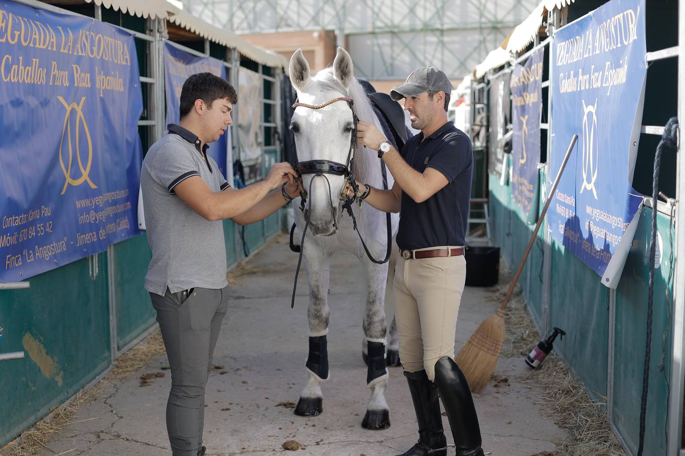 Durante la jornada previa se cuidan todos los detalles para que el Sicab 2024 sea un éxito