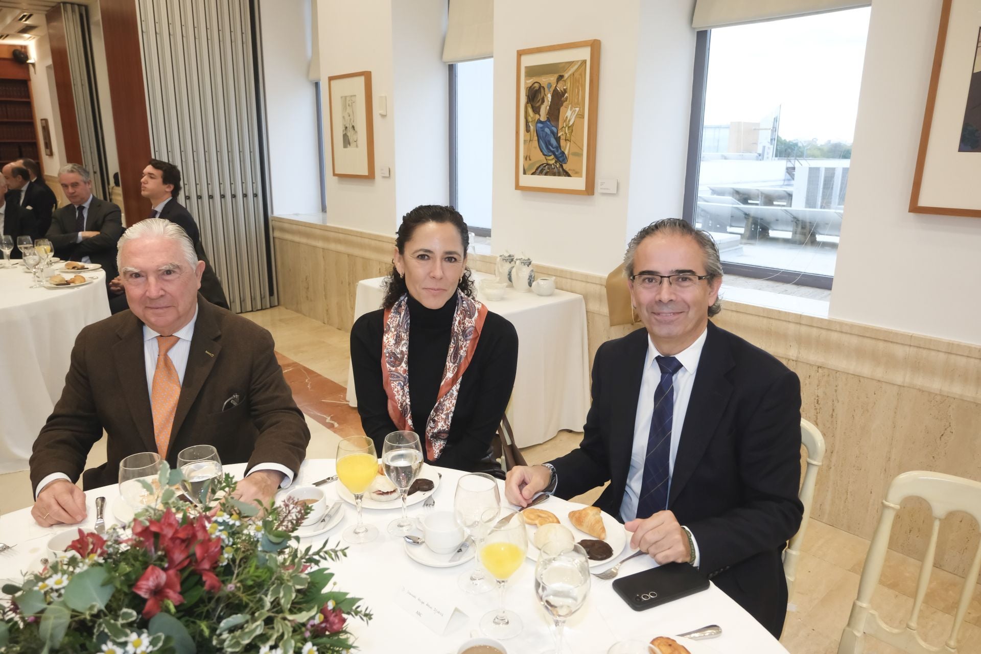 Enrique Moreno de la Cova, Lorena Garrido y Manuel Romero